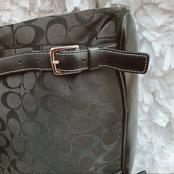 ❗️SOLD❗️Coach black backpack with C logo🎒 - Picture 6 of 8